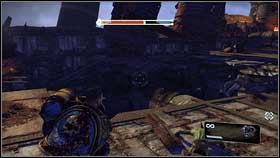 Little further next fight is awaiting you[1] - 1 - Landing on the planet - Walkthrough - Warhammer 40,000: Space Marine - Game Guide and Walkthrough