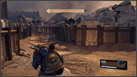 Still going straight, youll be attacked by many enemies [1] - 2 - Against all - p. 1 - Walkthrough - Warhammer 40,000: Space Marine - Game Guide and Walkthrough