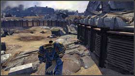 At the beginning, go left - 2 - Against all - p. 1 - Walkthrough - Warhammer 40,000: Space Marine - Game Guide and Walkthrough