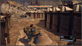 Smash all enemies and go on the top of trenches - 2 - Against all - p. 1 - Walkthrough - Warhammer 40,000: Space Marine - Game Guide and Walkthrough