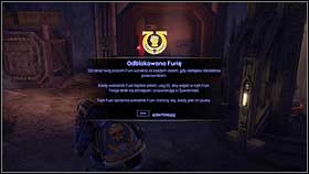 After talking with the soldiers leader, move to yellow locker in the corner [1] - 2 - Against all - p. 2 - Walkthrough - Warhammer 40,000: Space Marine - Game Guide and Walkthrough