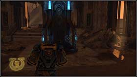 Your target is marked by pulsating fist [1] - 2 - Against all - p. 2 - Walkthrough - Warhammer 40,000: Space Marine - Game Guide and Walkthrough