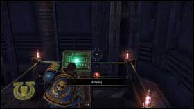 Itll open automatically, and orcs appear [1] - 3 - Rim of the Beast - Walkthrough - Warhammer 40,000: Space Marine - Game Guide and Walkthrough