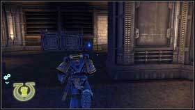 Behind next gate, go straight - 3 - Rim of the Beast - Walkthrough - Warhammer 40,000: Space Marine - Game Guide and Walkthrough
