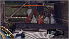 The only one available path will lead you to the place with ammo [1] - 4 - Graias Titans - Walkthrough - Warhammer 40,000: Space Marine - Game Guide and Walkthrough