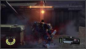 Behind the gate youll see a group of orcs, which you have to kill [1] - 5 - Inquisitor - Walkthrough - Warhammer 40,000: Space Marine - Game Guide and Walkthrough