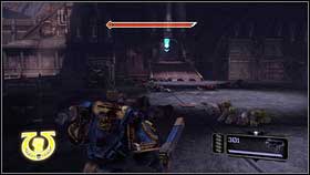 Still shooting, look carefully for orcs leader - 5 - Inquisitor - Walkthrough - Warhammer 40,000: Space Marine - Game Guide and Walkthrough