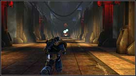 When the last creature died, go on to the platform - therell be your comrades and other soldiers waiting [1] - 5 - Inquisitor - Walkthrough - Warhammer 40,000: Space Marine - Game Guide and Walkthrough