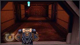 Go to the next room with him - short encounter with orcs awaits there [1] - 6 - Lair of Giants - Walkthrough - Warhammer 40,000: Space Marine - Game Guide and Walkthrough