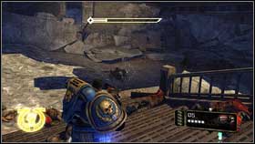 There starts appearing next orcs [1] - 8 - Whispers of The Dead - p. 1 - Walkthrough - Warhammer 40,000: Space Marine - Game Guide and Walkthrough