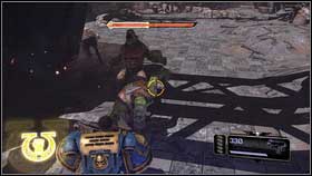 Dont move closer to them - 8 - Whispers of The Dead - p. 2 - Walkthrough - Warhammer 40,000: Space Marine - Game Guide and Walkthrough