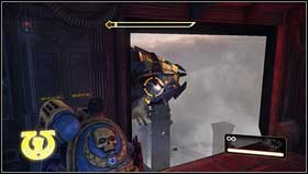 Few minutes later hero will left the cannon - 9 - The Weapon - Walkthrough - Warhammer 40,000: Space Marine - Game Guide and Walkthrough