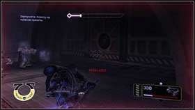 After 2-3 waves of enemies, big group will attack form left flank - 9 - The Weapon - Walkthrough - Warhammer 40,000: Space Marine - Game Guide and Walkthrough