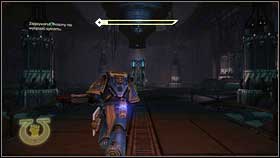 After opening the gate, aim the ceiling - 10 - Mystery Skull - Walkthrough - Warhammer 40,000: Space Marine - Game Guide and Walkthrough