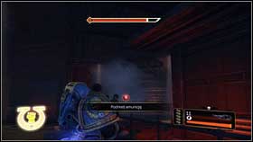 The only one available path will lead you to the corridor with three turrets - 10 - Mystery Skull - Walkthrough - Warhammer 40,000: Space Marine - Game Guide and Walkthrough