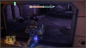 From the gate on the left more monster will run into you [1] - 12 - Dying of the Light - p. 1 - Walkthrough - Warhammer 40,000: Space Marine - Game Guide and Walkthrough