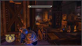 After killing the rest of enemies, you can go to the next chamber [1] - 13 - Wake the Sleeping Giant - Walkthrough - Warhammer 40,000: Space Marine - Game Guide and Walkthrough