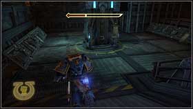 Youll get to the room with mechanism releasing a Titan [1] - 13 - Wake the Sleeping Giant - Walkthrough - Warhammer 40,000: Space Marine - Game Guide and Walkthrough