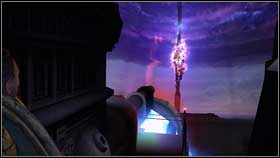 When you finish, flying turret will attack you - 13 - Wake the Sleeping Giant - Walkthrough - Warhammer 40,000: Space Marine - Game Guide and Walkthrough