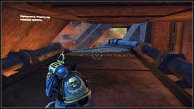 Downstairs youll find even more ammo [1] - 15 - Prince of Daemons - Walkthrough - Warhammer 40,000: Space Marine - Game Guide and Walkthrough