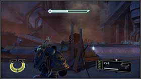 When you shot, part of enemies change into red chaos demons [1] - 15 - Prince of Daemons - Walkthrough - Warhammer 40,000: Space Marine - Game Guide and Walkthrough