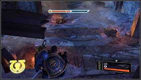 At the end of the path, youll be attacked by two enemies [1] - 15 - Prince of Daemons - Walkthrough - Warhammer 40,000: Space Marine - Game Guide and Walkthrough