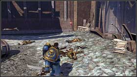 In chapter Against Everything, youll get to the low fault - Chapter 2 - Skull Probes - Warhammer 40,000: Space Marine - Game Guide and Walkthrough