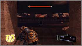 After leaving bunker with lieutenant, youll be attacked by orcs - they came out from underground vehicle [1] - Chapter 2 - Skull Probes - Warhammer 40,000: Space Marine - Game Guide and Walkthrough