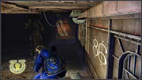 When you go inside the first building, corridor leads you to the hole in the floor [1] - Chapter 8 - Skull Probes - Warhammer 40,000: Space Marine - Game Guide and Walkthrough