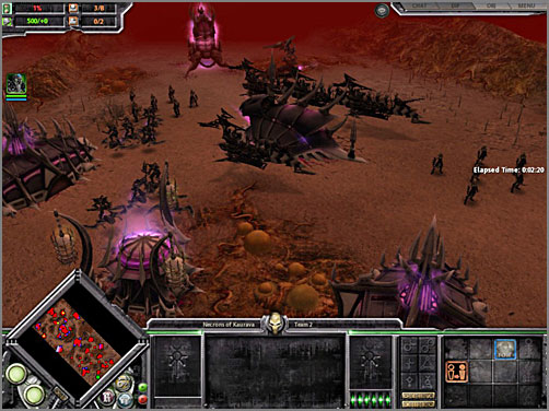 Bases like this one should be destroyed in the first place. Sometimes you will even find enemy HQ in those bases. - K3 - Lacunae - KAURAVA IV - Warhammer 40.000: Dawn of War - Soulstorm - Game Guide and Walkthrough