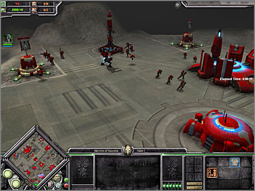 Here is the base that must be destroyed; later your own base must grow up on its ruins. - K2 - Nan Yanoi - KAURAVA II - Warhammer 40.000: Dawn of War - Soulstorm - Game Guide and Walkthrough