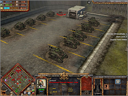 Imperial Guards got many production areas on this map. - 1B - Dussala Precinct - KAURAVA I - Warhammer 40.000: Dawn of War - Soulstorm - Game Guide and Walkthrough