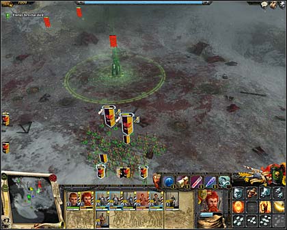 Our main goal in this mission - Mission 1: Rats are coming - Imperial Campaign: Act II - Warhammer: Mark of Chaos - Game Guide and Walkthrough