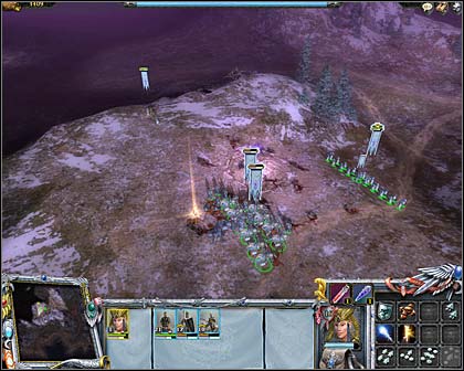 The hill, we will defend - Mission 2: Gathering forces - Imperial Campaign: Act II - Warhammer: Mark of Chaos - Game Guide and Walkthrough