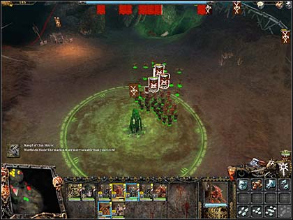 First stone we have to destroy - Mission 2: Rats need help - Chaos' campaign: Act II - Warhammer: Mark of Chaos - Game Guide and Walkthrough