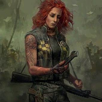 Angela offers lots of support. - NPCs that can be enlisted in the party | The party - The party - Wasteland 2 Game Guide & Walkthrough