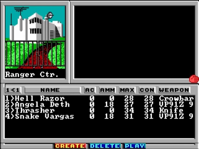 Rangers Center. - Wasteland 1 (1988) - Strategy Guide - Wasteland 2 Game Guide & Walkthrough