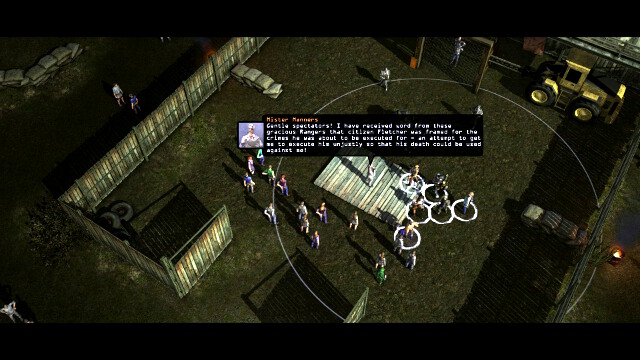Fletchers execution - Save a condemned man - or not | Angel Oracle - quests - Angel Oracle - quests - Wasteland 2 Game Guide & Walkthrough