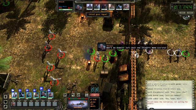 A battle with Dugans robots - Control over the Rodia | Rodia - quests - Rodia - quests - Wasteland 2 Game Guide & Walkthrough