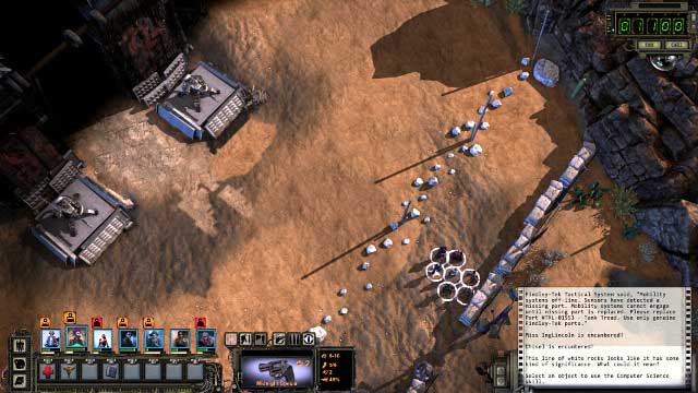 The stones delineate the safe zone - The Prison | Prison - locations - Prison - locations - Wasteland 2 Game Guide & Walkthrough