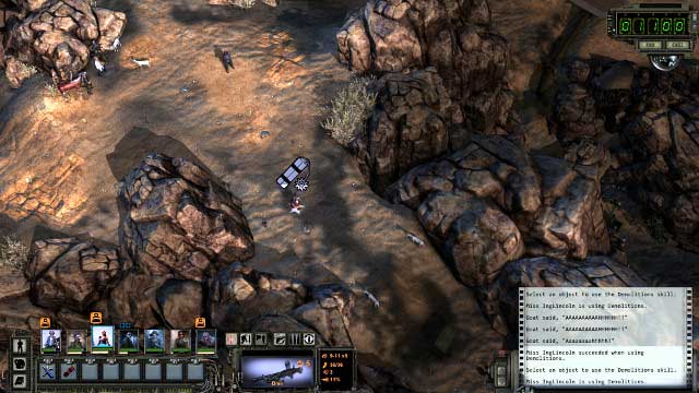 Do not forget to disarm the mines, while exiting the cave - Main quest - The way to Damonta and rad suits | The Prison - quests - The Prison - quests - Wasteland 2 Game Guide & Walkthrough