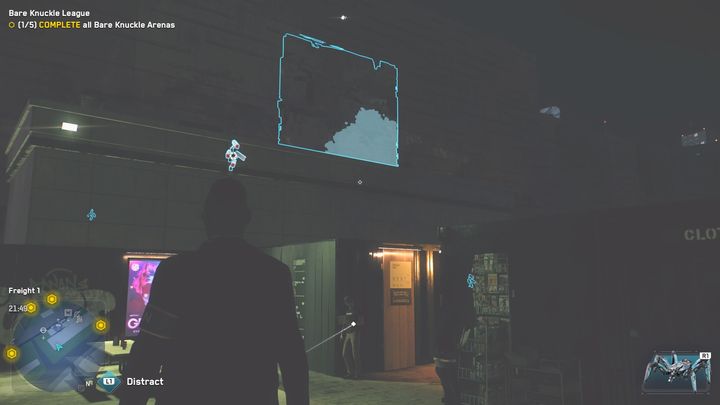 The place for the Paste-Up is located inside the complex, next to the scaffolding - Watch Dogs Legion: Paste-Up - Tower Hamlets map, locations - Tower Hamlets - Watch Dogs Legion Guide