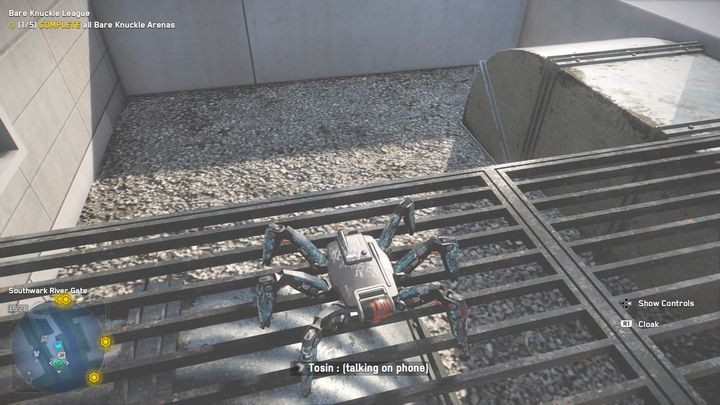 The Tech Point is outside the complex, next to the terminal which opens the gates - Watch Dogs Legion: Tech Points - Southwark map, locations - Southwark - Watch Dogs Legion Guide