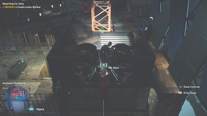 The Tech Point can be found in the vent shaft, on the roof of the church - Watch Dogs Legion: Tech Points - Southwark map, locations - Southwark - Watch Dogs Legion Guide