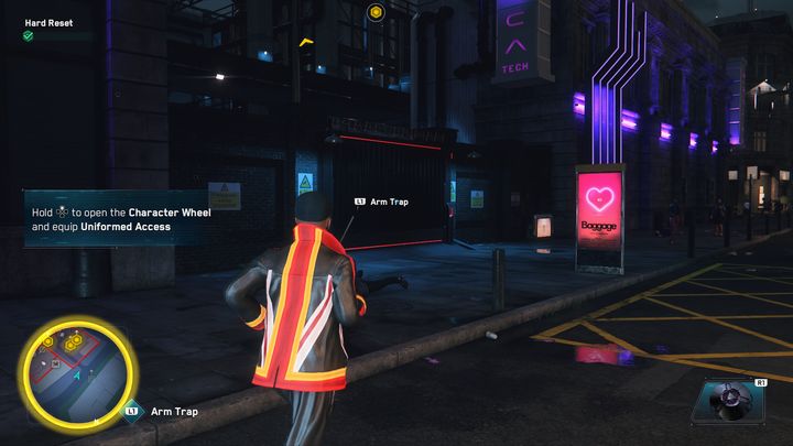 Go inside the building marked on the map - Watch Dogs Legion: Hard Reset - walkthrough - DedSec Missions, part 2 - Watch Dogs Legion Guide