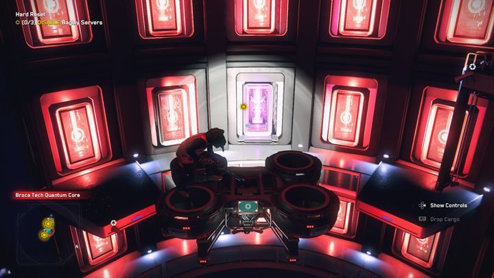 Once you've destroyed the regulators, get on the transport drone and fly it up - Watch Dogs Legion: Hard Reset - walkthrough - DedSec Missions, part 2 - Watch Dogs Legion Guide