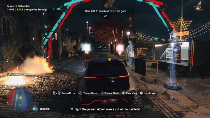 Every now and then, you'll be attacked by a vehicle controlled by Albion units and drones - Watch Dogs Legion: Driven to Distraction - walkthrough - Side missions - Watch Dogs Legion Guide