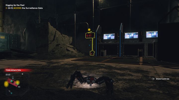 However, beware of enemies who patrol the area, so as not to destroy your machine - Watch Dogs Legion: Digging Up the Past - walkthrough - DedSec Missions - Watch Dogs Legion Guide