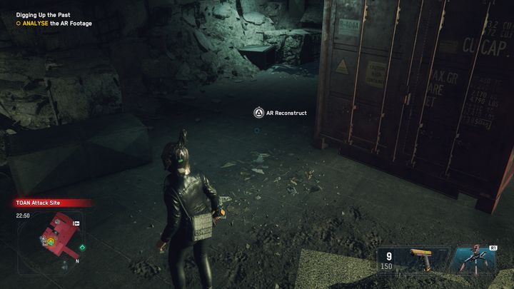 Perform the AR reconstruction and follow the instructions (analyze and scan the people and places that appear during the reconstruction) - Watch Dogs Legion: Digging Up the Past - walkthrough - DedSec Missions - Watch Dogs Legion Guide