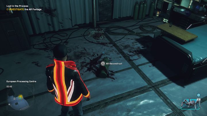 Perform an AR reconstruction, then analyze what appears in the reconstruction - Watch Dogs Legion: Lost in the Process - walkthrough - Kelley Missions - Watch Dogs Legion Guide